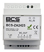 BCS BCS-ZA2425 Alimentator reglabil 24V 2.5A pentru șină DIN cu LED_1