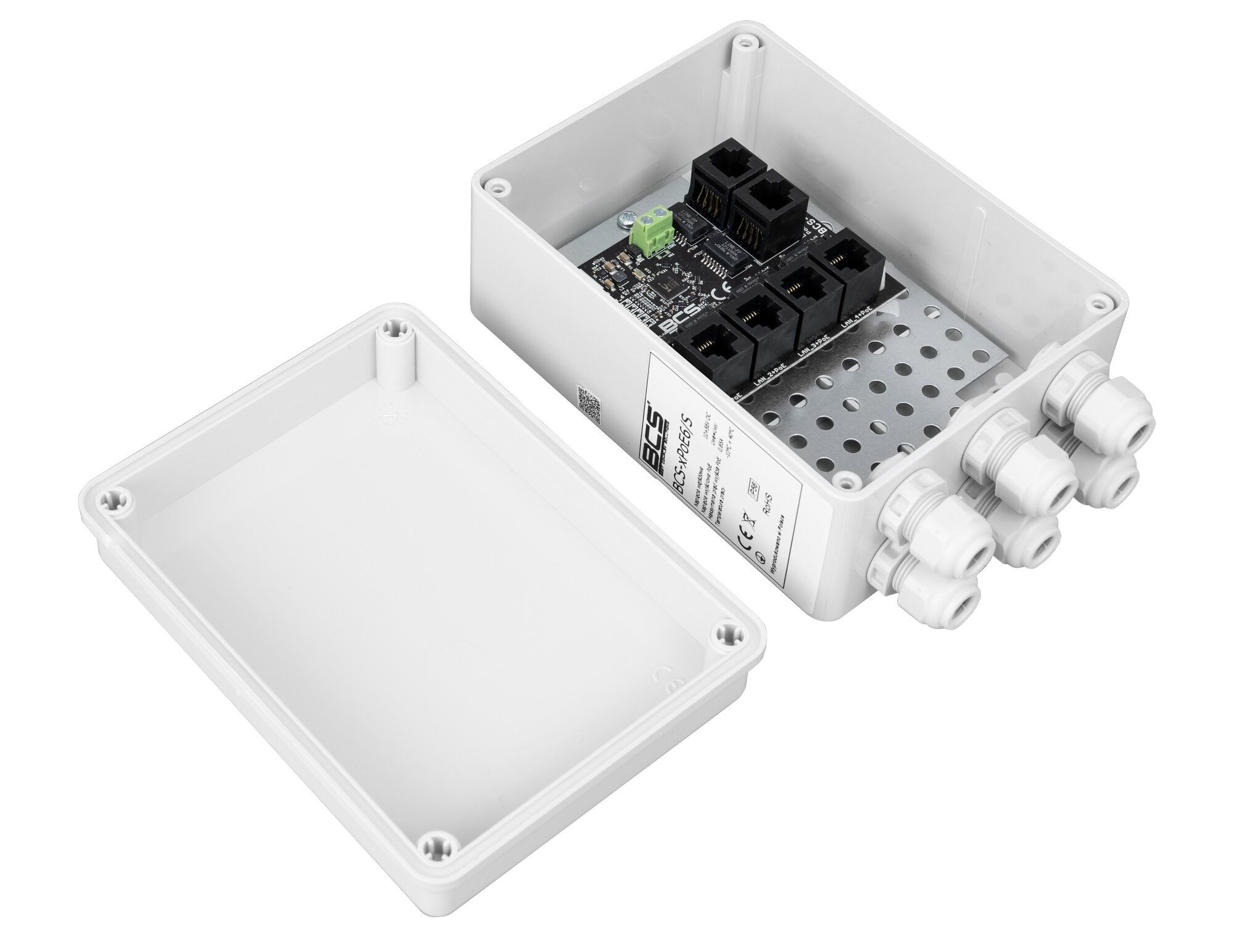 BCS BCS-xPoE6-II Comutator PoE Universal pentru CCTV IP_3