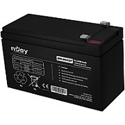 Acumulator nJoy GPL09122F 12V 30.55W/cell, Capacitate 32.00W/cell evaluat la 10V15 min, Tensiune 12V, Tip VRLA - fara mentenanta, Caracteristici: Sigilata complet si fara intretinere, Pana la 500 de cicluri la 100% DOD, Utilizare standard 9 ani, Auto-descarcare limitata, Conectori : F2 terminal -_1