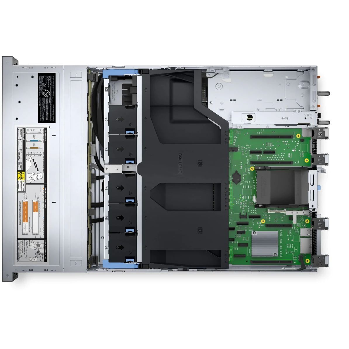 Server DELL PowerEdge R550, Rack 2U, 
2 x Intel Xeon Silver 4314 (16 C / 32 T, 2.4 GHz - 3.4 GHz, 24 MB cache, 135 W), 
64 GB DDR4 ECC, 2 x 480 GB SSD, 2 x 960 GB SSD, 8 x LFF, DELL PERC H755, 2 x 700 W, Fara sistem de operare_11