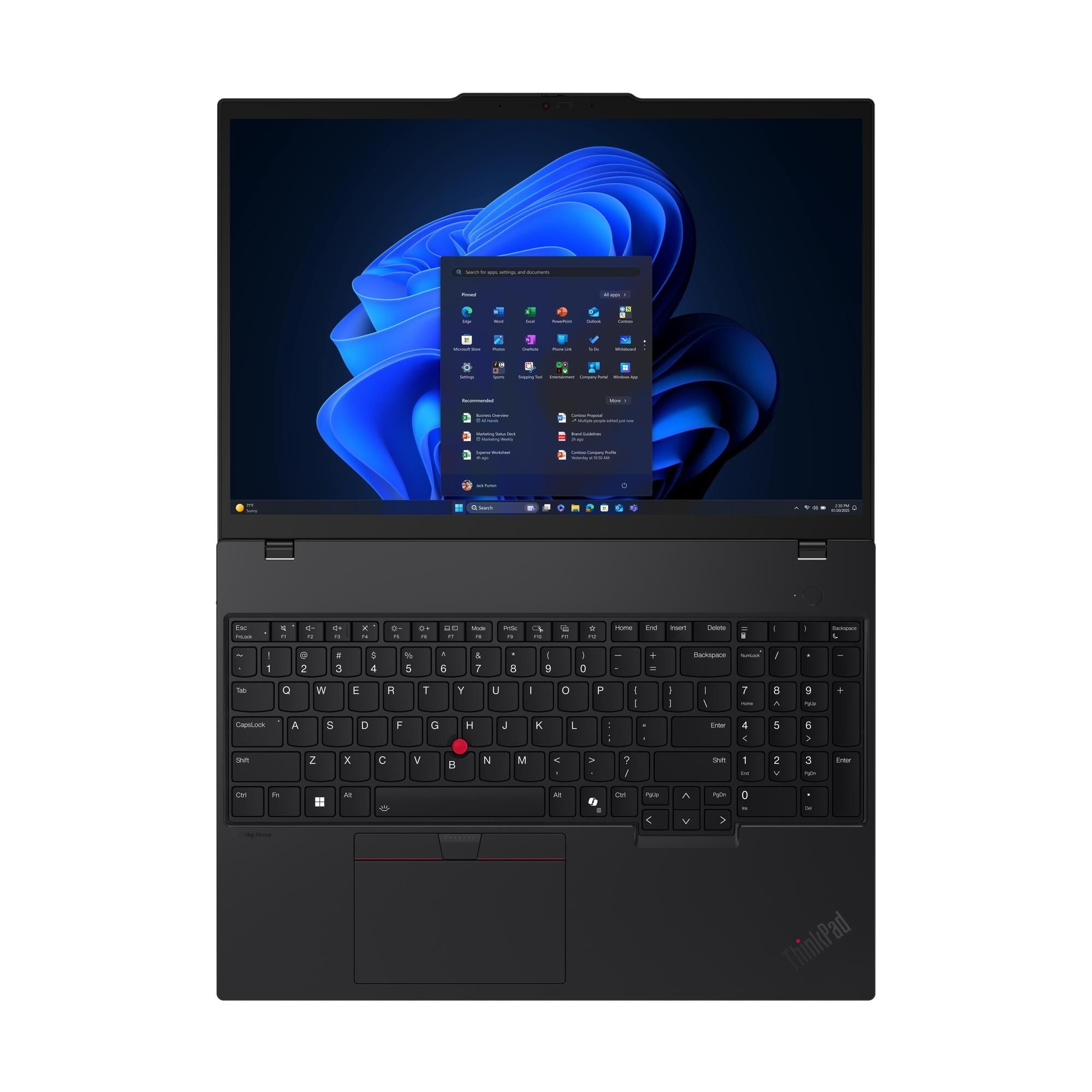 LENOVO ThinkPad T16 G4 Intel Core Ultra 7 255U 16inch WUXGA 32GB 1TB SSD M.2 PCIe W11P 3Y Premier_7