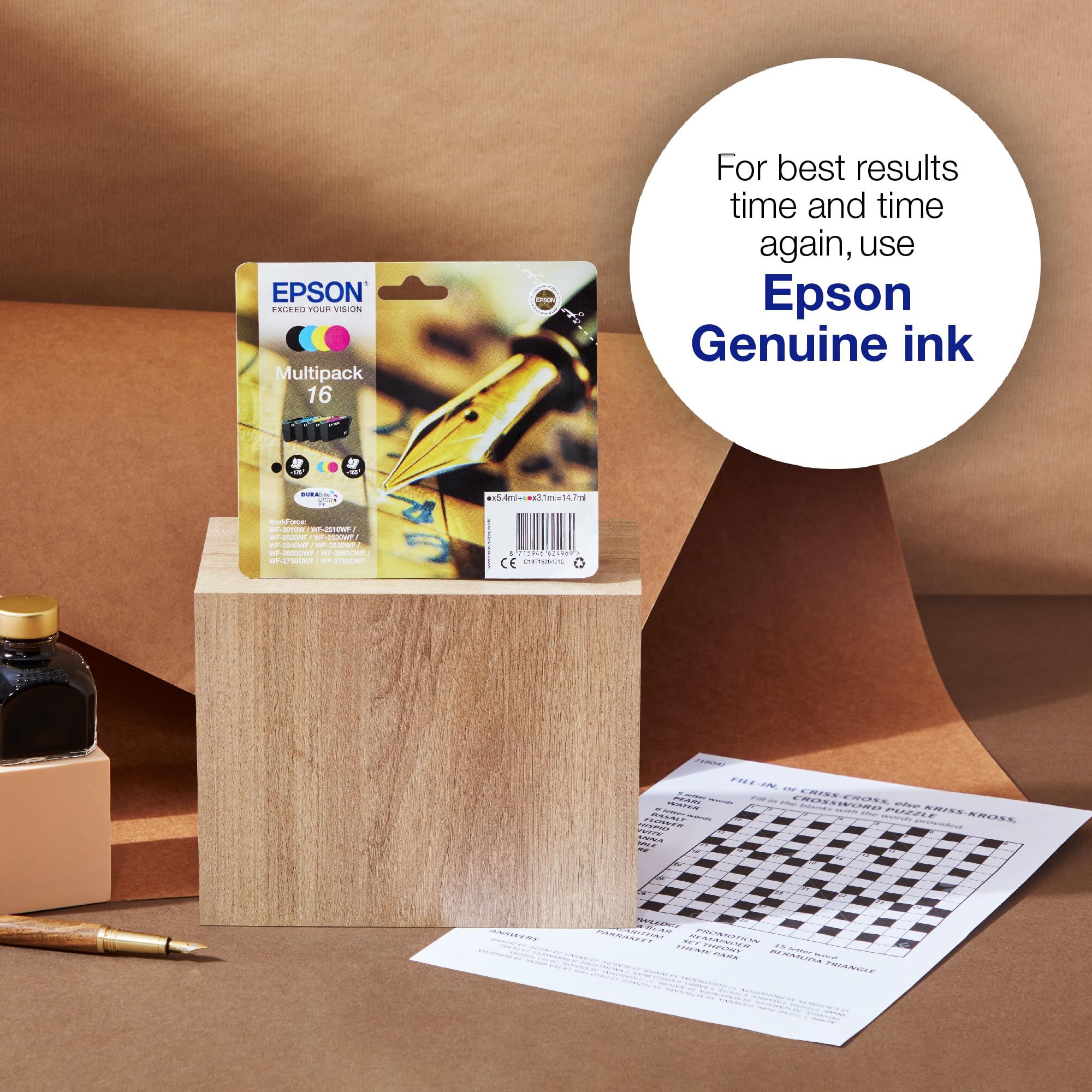 Epson Pen and crossword Singlepack Yellow 16XL DURABrite Ultra Ink_3