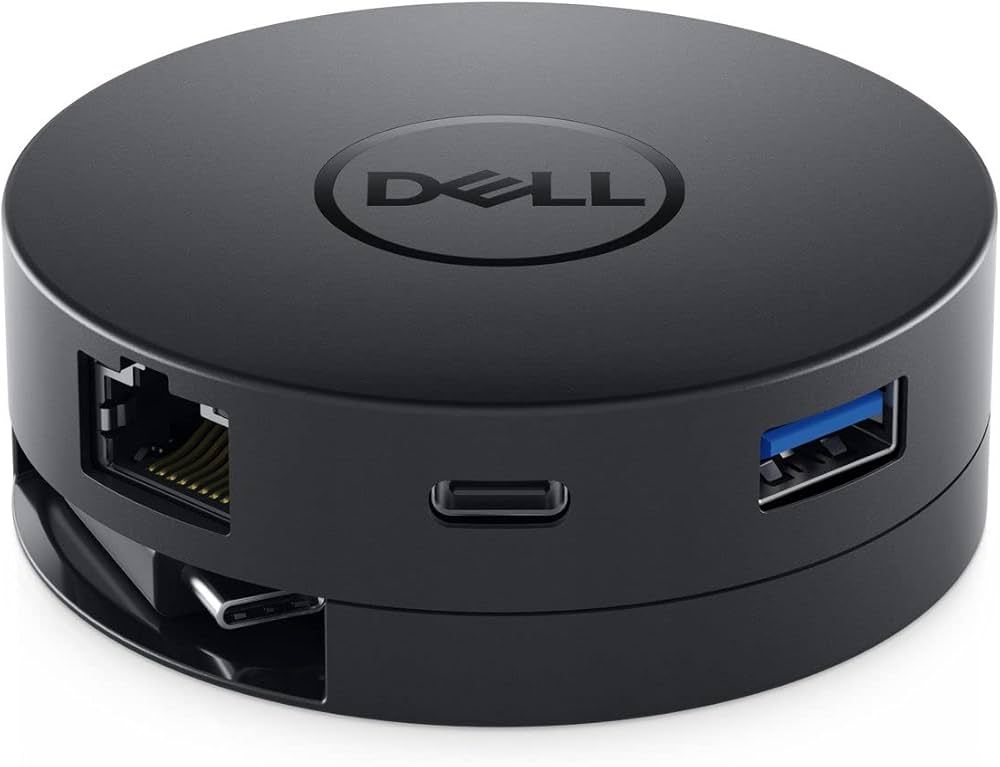 DELL DA300 Wired USB 3.2 Gen 2 (3.1 Gen 2) Type-C Black (492-BCJL)_1