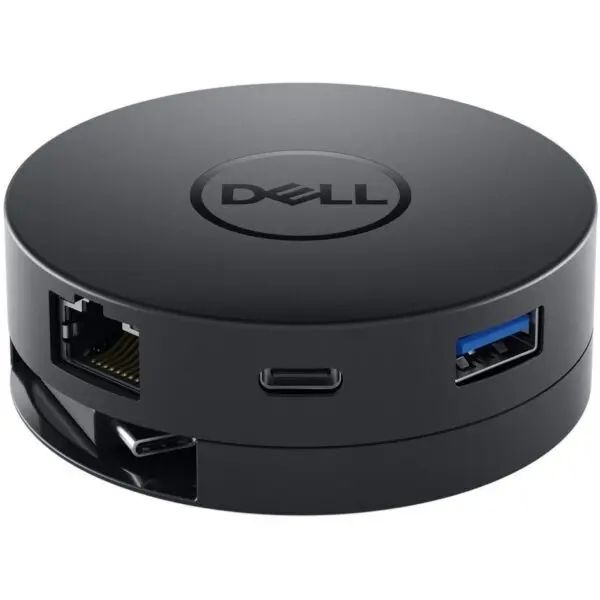 DELL DA300 Wired USB 3.2 Gen 2 (3.1 Gen 2) Type-C Black (492-BCJL)_2