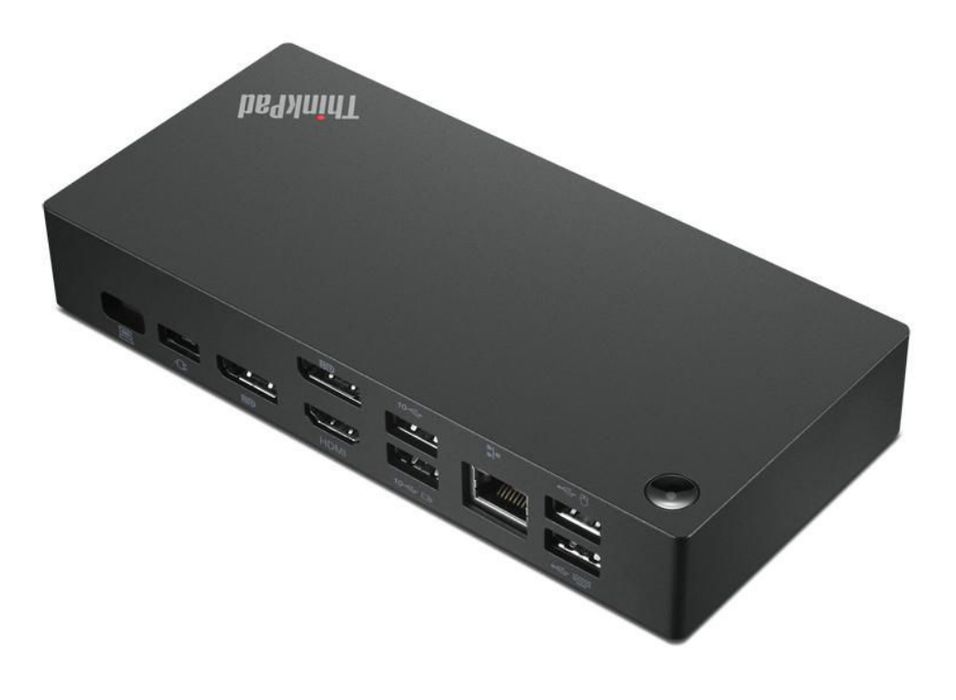 Lenovo ThinkPad Universal USB-C Prin cablu USB 3.2 Gen 1 (3.1 Gen 1) Type-C Negru_1