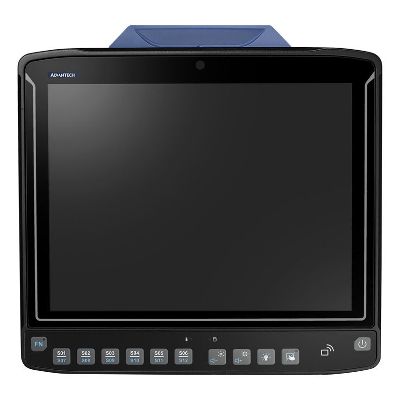 Advantech DLT-V7310P, 26,4cm (10,4''), Projected Capacitive, USB, RS232, BT, Ethernet, Wi-Fi, NFC, Win. 10, black_1