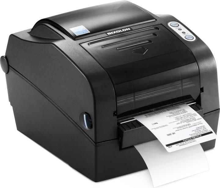 Bixolon SLP-TX420, 8 dots/mm (203 dpi), EPL, ZPLII, USB, USB Host, RS232, Ethernet, dark grey_2