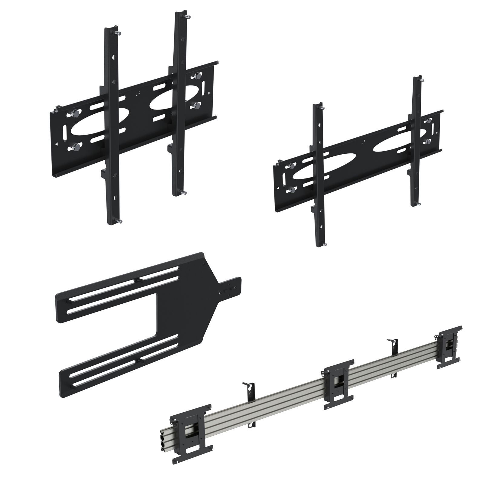 Ergonomic Solutions  Fixed wall bracket for screens from 32
