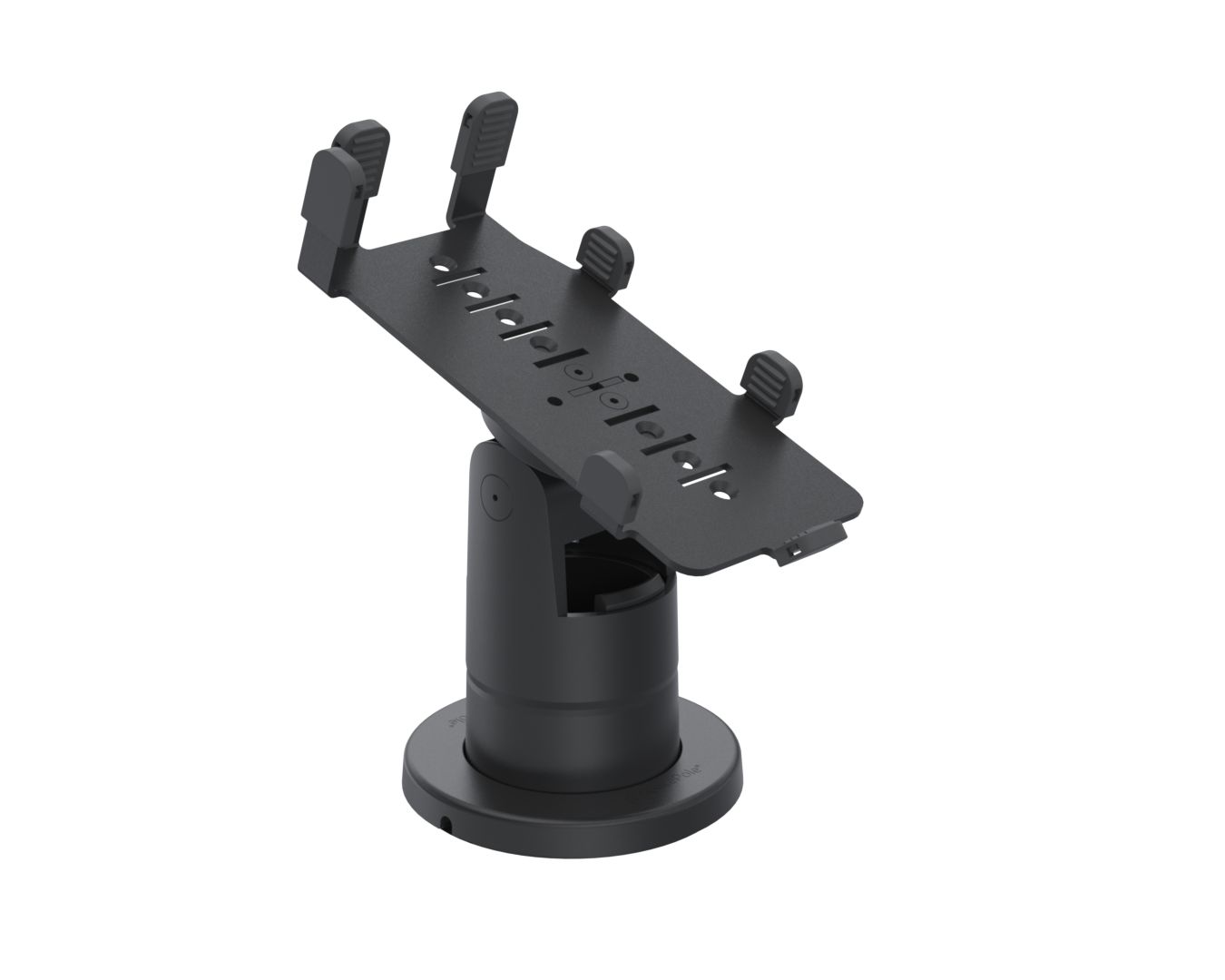 Ergonomic Solutions SpacePole Stack with MultiGrip plate for Verifone P200 & P400_4