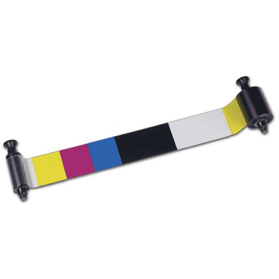 Evolis colour ribbon (half-panel, YMCKO)_3