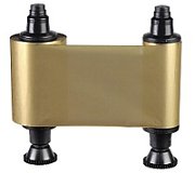 Evolis colour ribbon (monochrome), gold_3