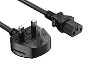Power cord, C13, EU_4