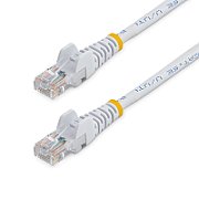 Patch cable, shielded, clear white_1