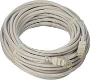 Patch cable, shielded, clear white_2