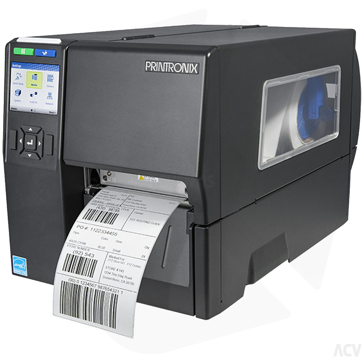 Printronix T42X4, 8 dots/mm (203 dpi), USB, RS232, Ethernet_4