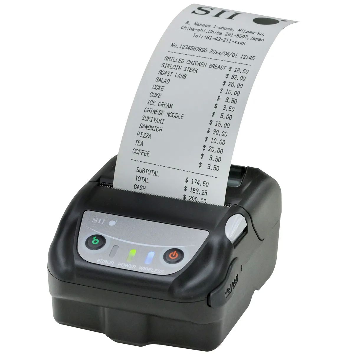 EU AC Adapter, 8 dots/mm (203 dpi), BT_5