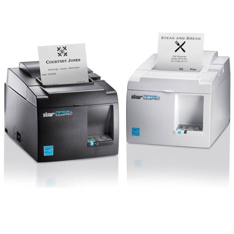 Star TSP143IIIBI2 WT, BT, 8 dots/mm (203 dpi), cutter, white_1