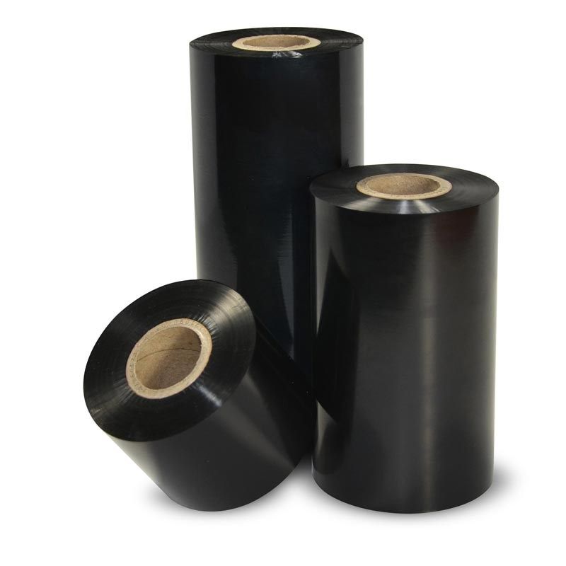 Thermal transfer ribbons, Inkanto, Wax, AWR 470, 110 mm, 300 m, In, Black_1