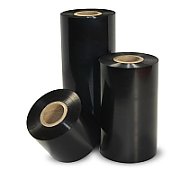 Thermal transfer ribbons, Inkanto, Wax, AWR 470, 110 mm, 300 m, In, Black_1