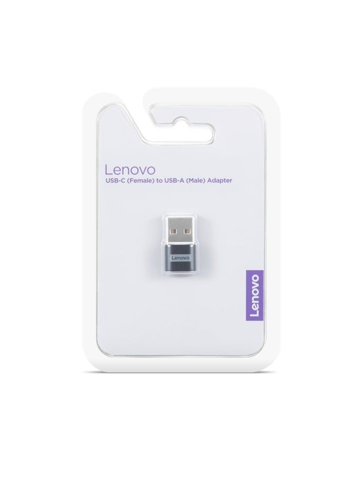 Lenovo 4X91C99226 adaptor mufă cablu USB-C USB-A Negru_1