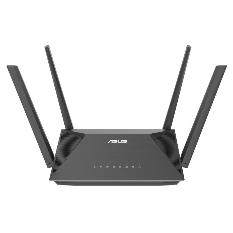 ASUS ROUTER AX1800 DUAL-BAND  WI-FI 6 RT-AX52 PRO, Standarde wireless: IEEE 802.11a, IEEE 802.11b, IEEE 802.11g, WiFi 4 (802.11n), WiFi 5 (802.11ac), WiFi 6 (802.11ax), IPv4, IPv6, AX1800: 5 GHZ 1201 Mbps+ 2.4GHZ 574 Mbps, 4 x antene externe, Procesor: 1.3GHz dual-core, Memorie: 128 MB Flash, 256 MB_3