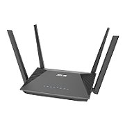 ASUS ROUTER AX1800 DUAL-BAND  WI-FI 6 RT-AX52 PRO, Standarde wireless: IEEE 802.11a, IEEE 802.11b, IEEE 802.11g, WiFi 4 (802.11n), WiFi 5 (802.11ac), WiFi 6 (802.11ax), IPv4, IPv6, AX1800: 5 GHZ 1201 Mbps+ 2.4GHZ 574 Mbps, 4 x antene externe, Procesor: 1.3GHz dual-core, Memorie: 128 MB Flash, 256 MB_6