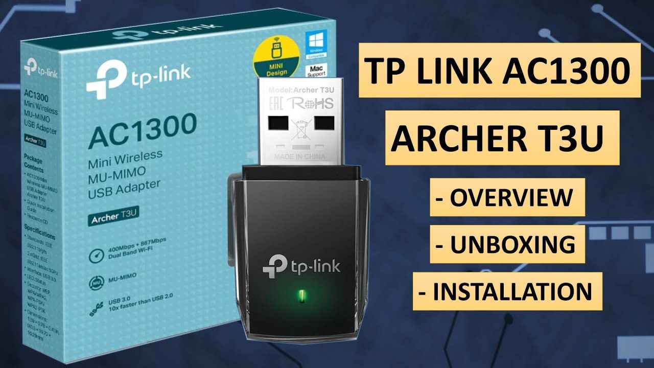 TP-Link Archer T3U WLAN 867 Mbit/s_1