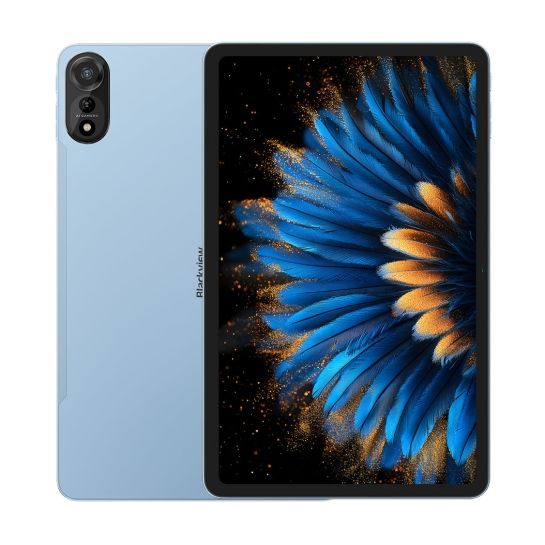 Blackview MEGA 2 WiFi 12-inch FHD 1200x2000 90Hz 12GB+256GB Allwinner A733 Octa-core 2.2GHz Cam Front 8MP Rear 16MP 9000mAh NO Charging Netflix HD TUV Rheiland Android 15 Ice Blue_1