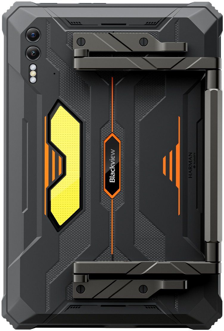 Blackview Rugged Tab Active 10 Pro 10.95-inch FHD+IPS 1920x1200 90Hz Corning 3th 12GB/512GB MT6878 Octa-core 2.5GHz 50MP Front/108MP+20MP Rear Camera infared nught vision 30000mAh NO Charging Android 14 up to 15 NFC Camping lights MIL-STD-810H Orange_3