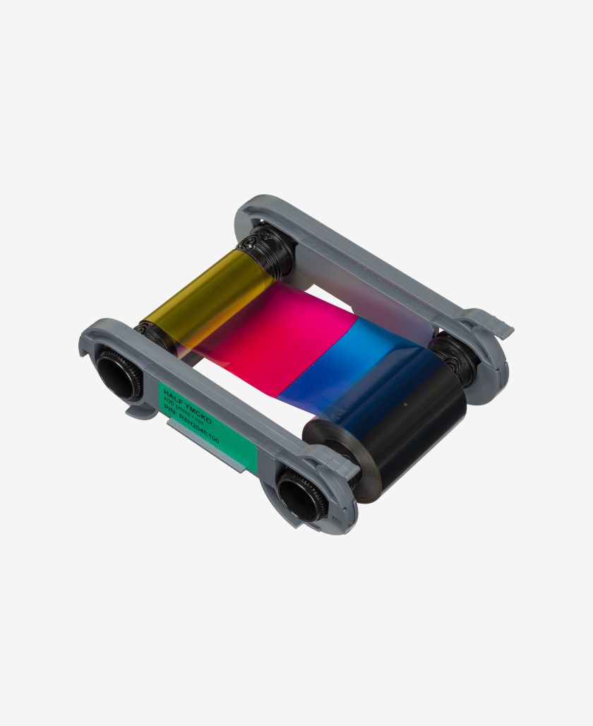 Evolis ribbon, 1/2 YMCKO_2