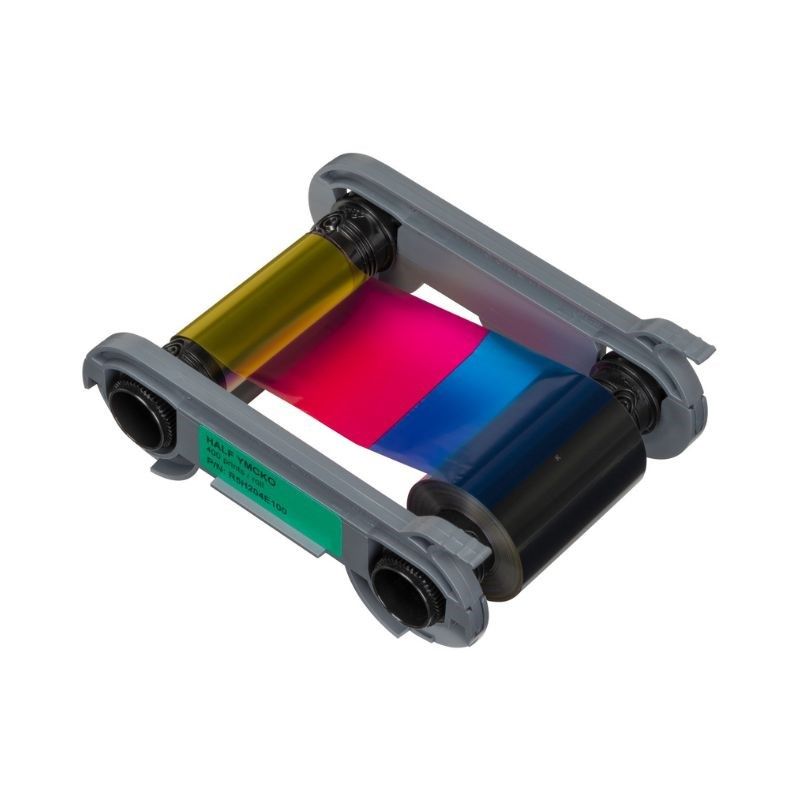 Evolis ribbon, 1/2 YMCKO_3