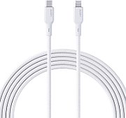 Cablu alimentare si date Aukey, USB Type-C (T) la USB Lighting, 1.2m, 480 Mbps, 87W, braided, negru, 