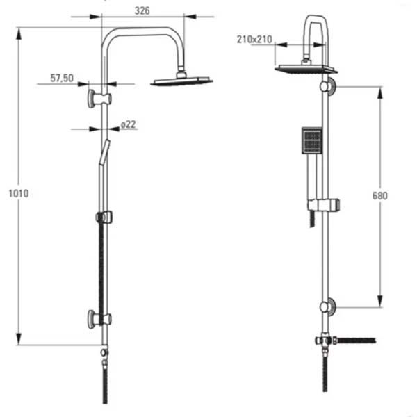 1-function shower head_1