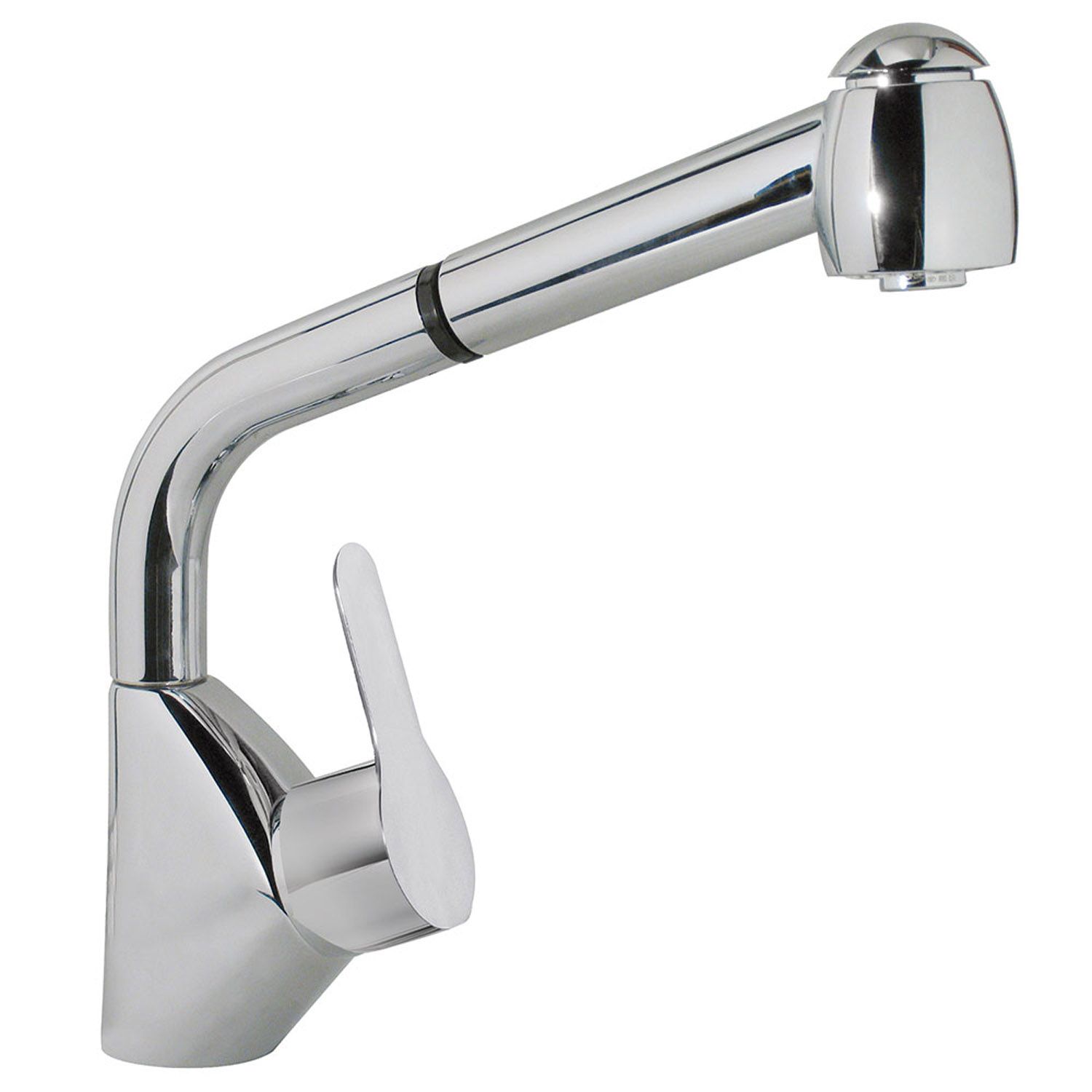 Kitchen faucet with pull-out spout - 2 types of spray_4