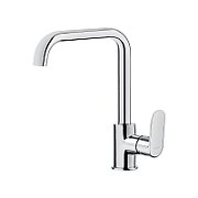 Kitchen faucet with rectangular spout_3