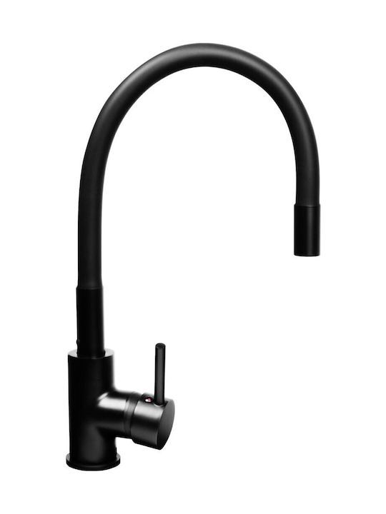 Kitchen mixer PYRAMIS FLESSI black edition_1