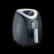 Severin 2430 Single 3.2 L Stand-alone 1500 W Hot air fryer Black  Stainless steel_3