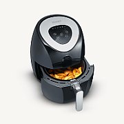 Severin 2430 Single 3.2 L Stand-alone 1500 W Hot air fryer Black  Stainless steel_4