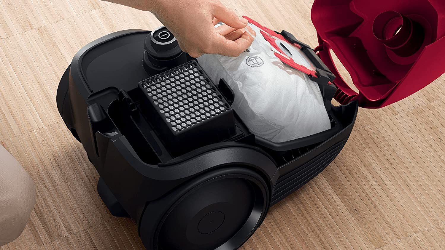 Bosch Serie 2 BGBS2RD1 vacuum 3.5 L Cylinder vacuum Dry 600 W Dust bag_2