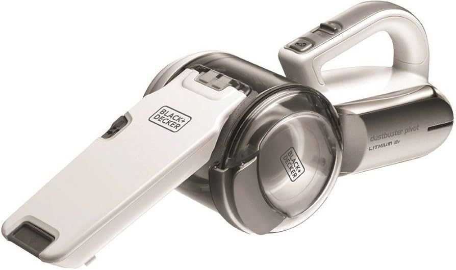 Black & Decker PV1820L handheld vacuum Chrome Bagless_1