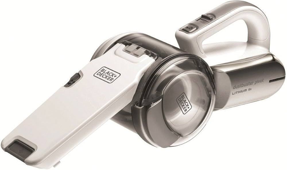 Black & Decker PV1820L handheld vacuum Chrome Bagless_2