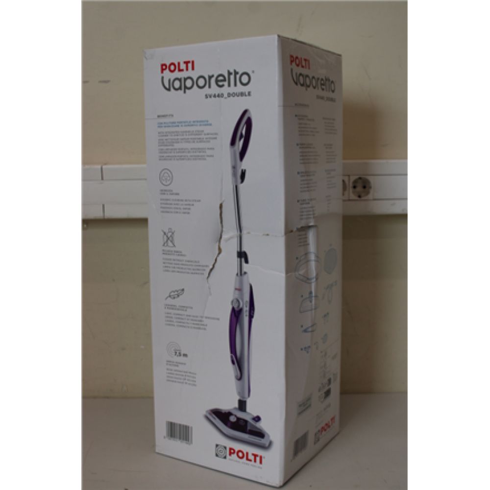 Polti Vaporetto SV440_Double Steam mop 0.3 L 1500 W Violet  White_1