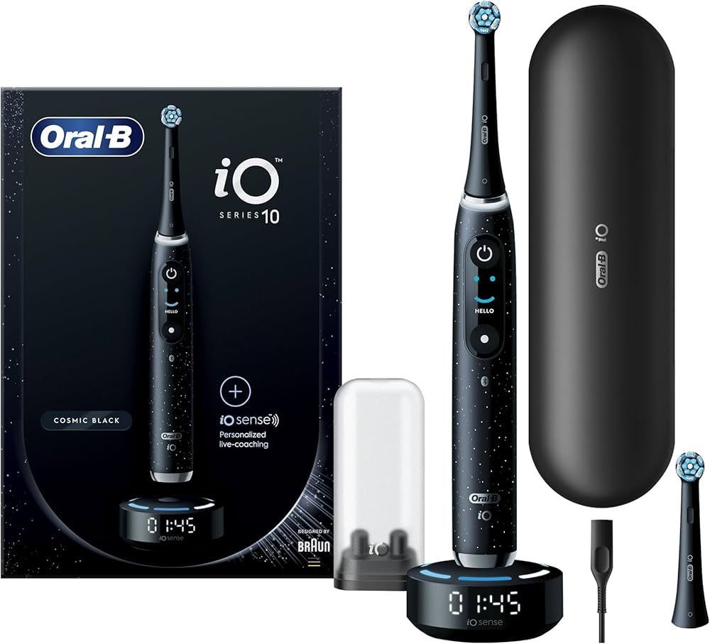 ORAL-B iO Series 10 Cosmic Black Electric toothbrush + iO Sense charger Black_6