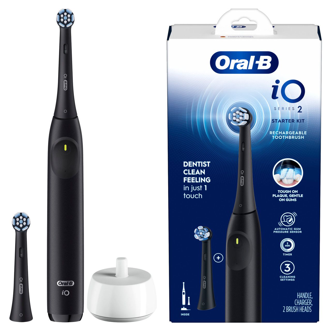 Oral-B iO2 Electric Toothbrush Night Black_1