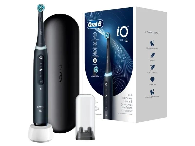 Oral-B IOSERIES5BL electric toothbrush Adult Vibrating toothbrush Black_2