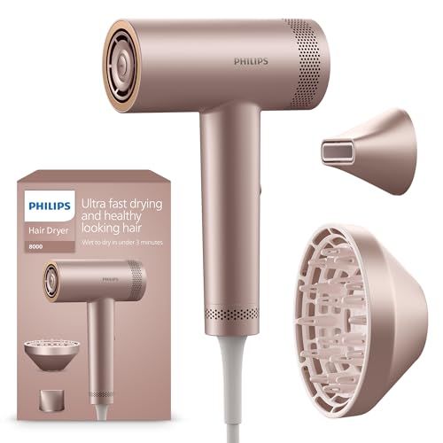 Philips 8000 series BHD837/10 hair dryer 1400 W Champagne_1