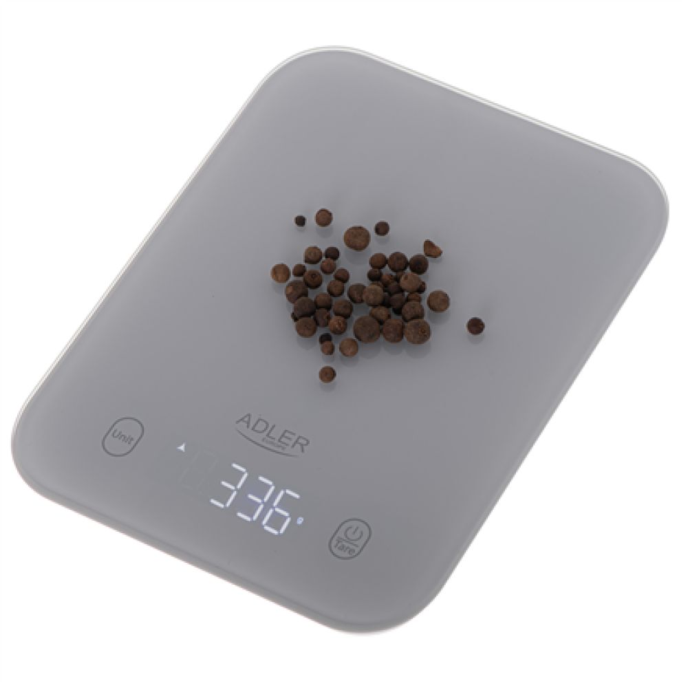 ADLER AD 3181 grey kitchen scale_3