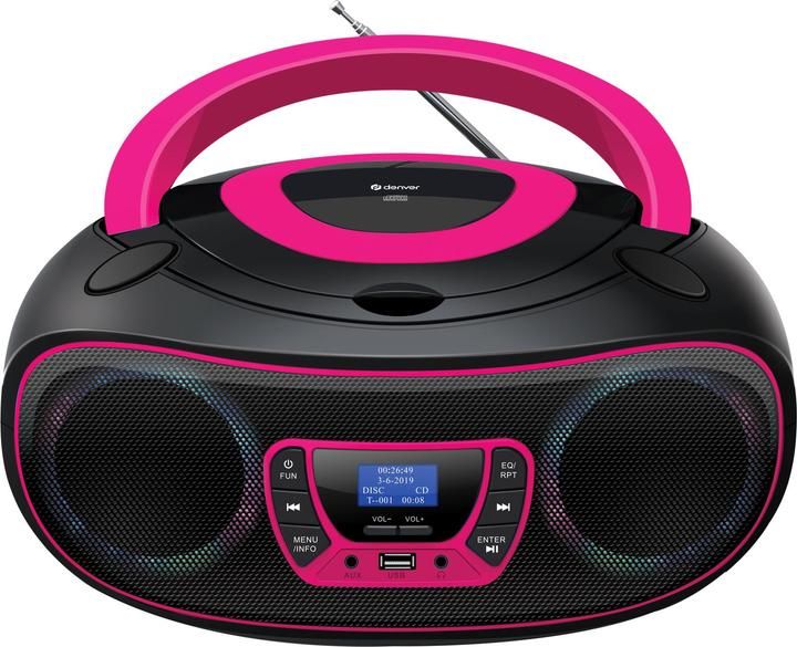 Boombox Denver TDB-212P pink_1