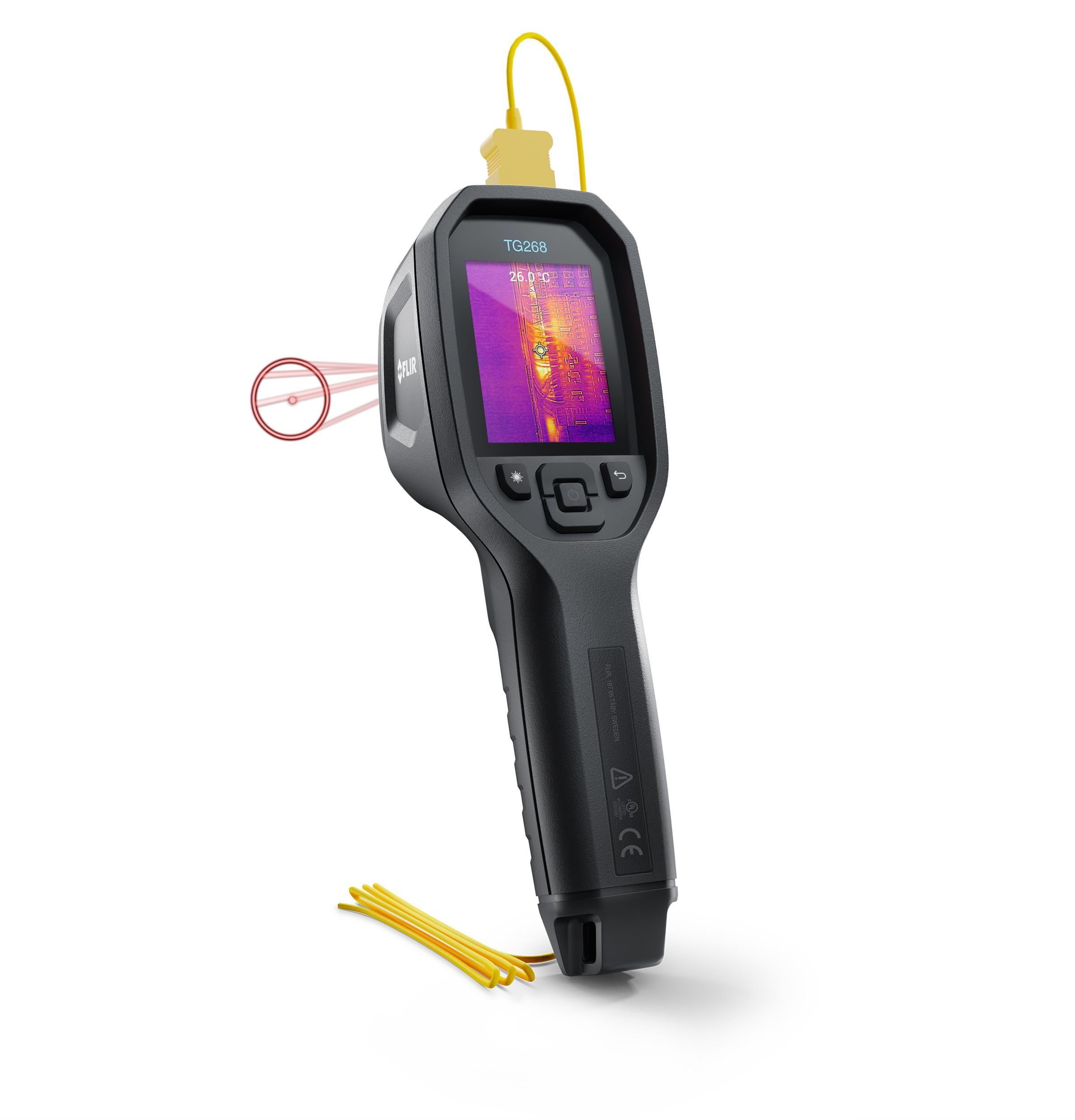 FLIR TG268 Infrarot-Thermometer -25 bis+400°C Black Built-in display LCD 320 x 240 pixels_4