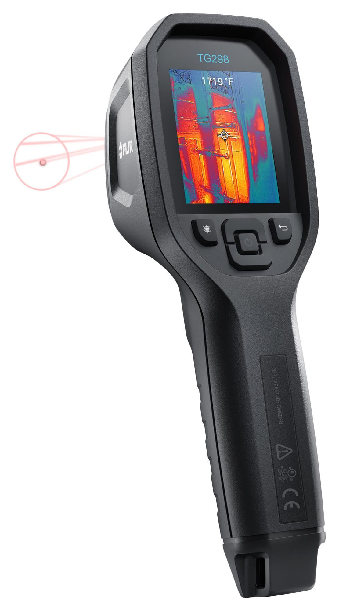 FLIR TG298 Wärmebildkamera -25 bis+1080°C Black Built-in display LCD 320 x 240 pixels_3